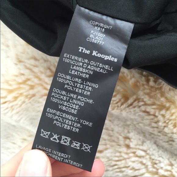 The Kooples Leather Zipper Skirt - Picture 4 of 4